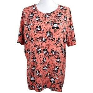 Lularoe Irma Minnie Mouse Print Tunic Sz 2XL